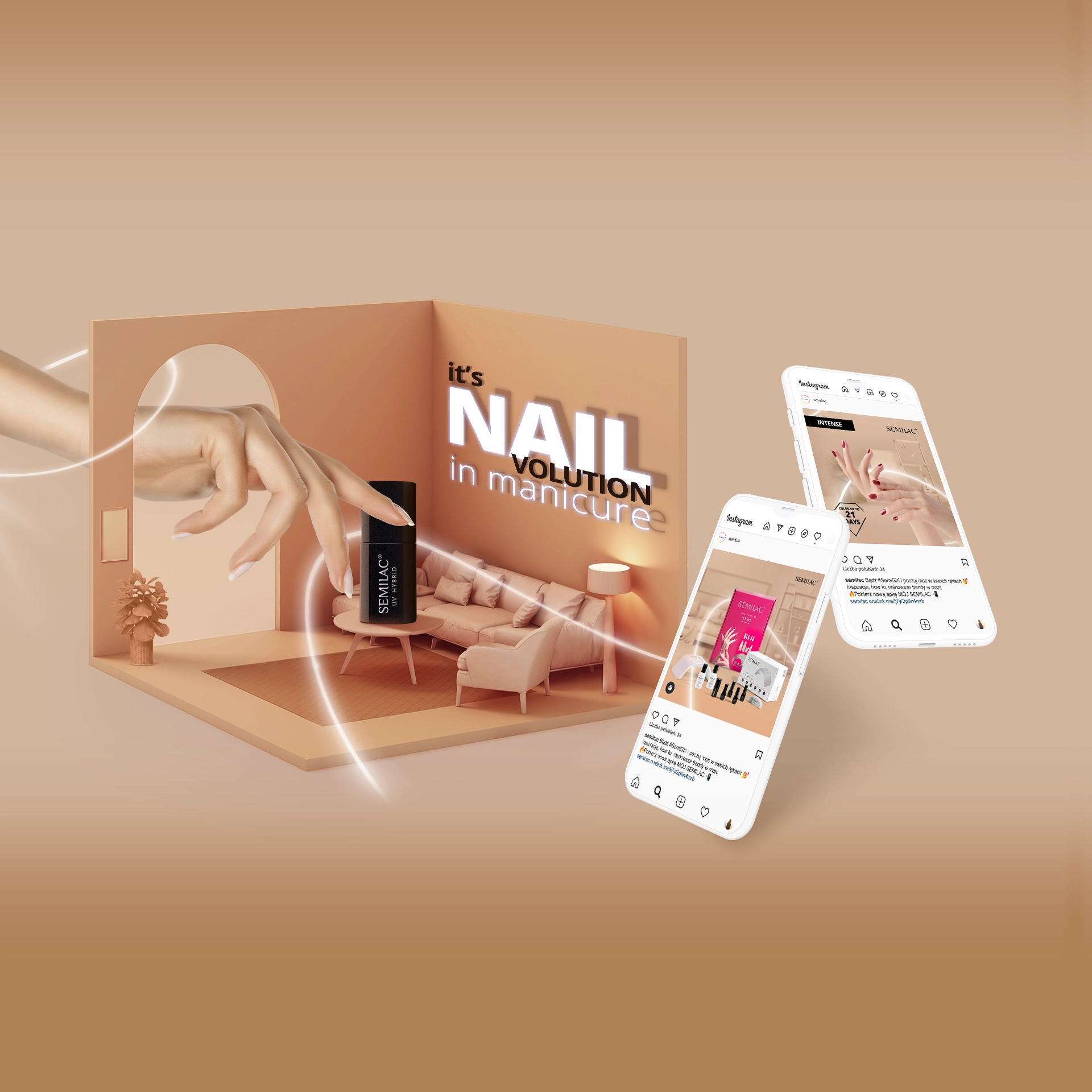 Semilac - case study: It's a nailvolution in manicure | altavia.kamikaze + K2