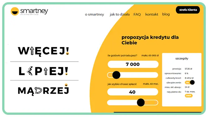 Smartney.pl - wireframes - case study | altavia.kamikaze + K2