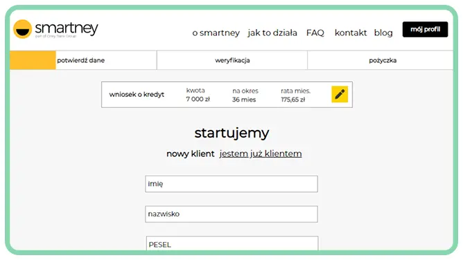 Smartney.pl - wireframes - case study | altavia.kamikaze + K2